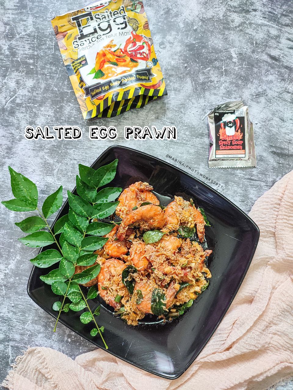 Golden Salted Egg Prawn